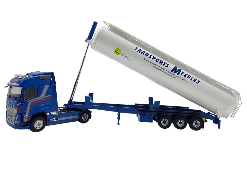 ELIGOR - VOLVO FH 4x2 2020 con serbatoio 3 assi TRASPORTI MESPLES - 1/43 - EL... - Immagine 1 di 1