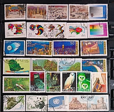 PRC CHINA 1995 COMMEMORATIVE STAMPS 11 COMPLETE SETS CTO CNC65 - Image 1 of 2