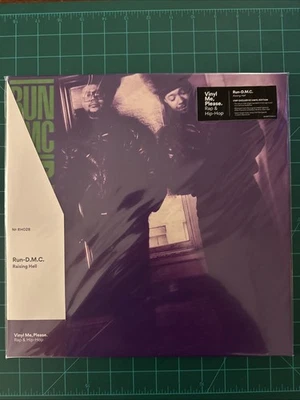 Run-D.M.C. - Raising Hell VMP Neon Green Color Foil Stamped Vinyl - Image 1 of 2