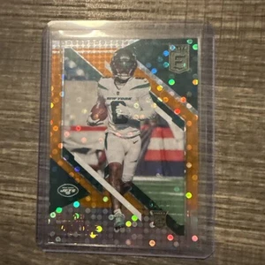 ELIJAH MOORE 2021 DONRUSS ELITE ORANGE REFRACTOR /49 RC ROOKIE BROWNS GRADABLE - Picture 1 of 3