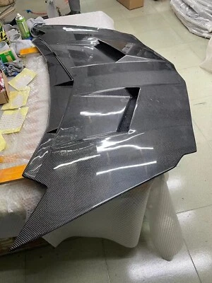 Fit For Lamborghini Aventador LP700 LP720 M Style Carbon Fiber Hood Bonnet Cover - Image 1 of 4