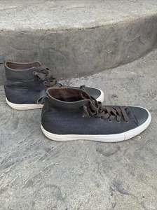 Converse Chuck Taylor All Star alte uomo taglia 12 bicolore grigio marrone bianco - Foto 1 di 24