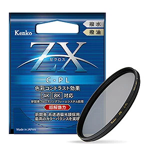 Kenko PL Filter ZX Circular PL 72mm High transmitted polarized film adoption New - Image 1 of 3