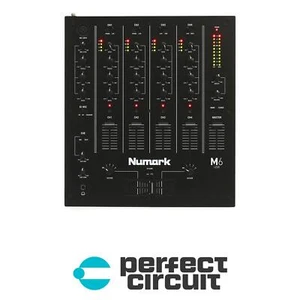 Numark M6 USB Black Performance Scratch DJ MIXER - DEMO - PERFEKTE SCHALTUNG - Bild 1 von 3