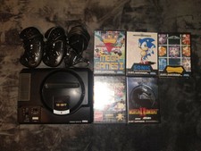 Sega Mega Drive 2 + Spiele