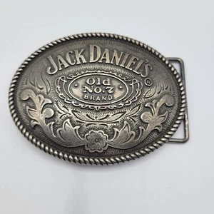 Jack Daniels alte Nr. 7 Marken Gürtelschnallen Western Style Metall Vintage - Bild 1 von 5