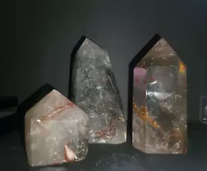 Carved Natural Crystals -Garden Quartz Towers- Pick Your Favorites - Picture 1 of 64