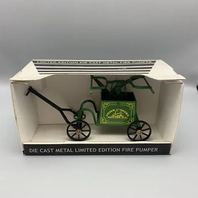 Vintage Spec Cast John Deere Waterloo Fire Brigade Pumper JDM-134 NEW READ - Image 1 of 4
