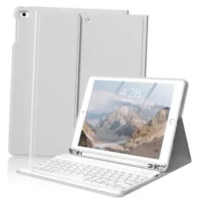 Keyboard Case for iPad 9.7 inch iPad 6th/5th Generation 2018/2017, iPad Grey - Picture 1 of 7