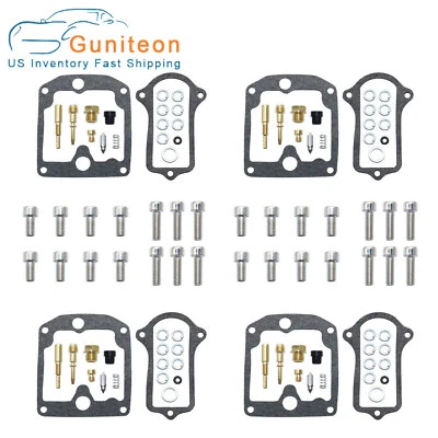 Fits 1978-1979 Suzuki GS1000L 4 Sets Carburetor Carb Repair Kits - Image 1 of 4