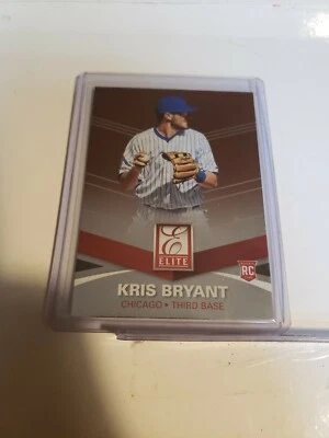 2015 Panini Elite Baseball Kris Bryant *Rookie Card* *Chicago Cubs* #188 - Image 1 of 3