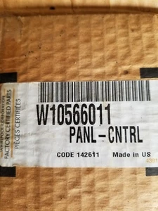 W1056601 WHIRLPOOL PANEL CNTRL - Bild 1 von 1