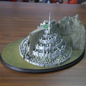 Der Herr der Ringe Minas Tirith Hauptstadt von Gondor Sammlung Statue Modell Neu - Bild 1 von 17