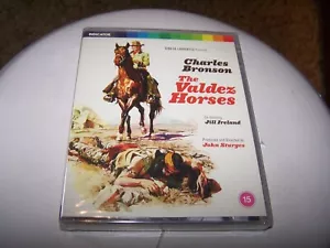 THE VALDEZ HORSES-LIMITED Ed-BluRay - Region B Import - Charles Bronson - Picture 1 of 2