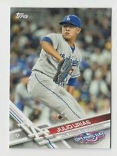(10) Julio Urias 2017 TOPPS OPENING DAY CARD LOT #186 LOS ANGELES DODGERS