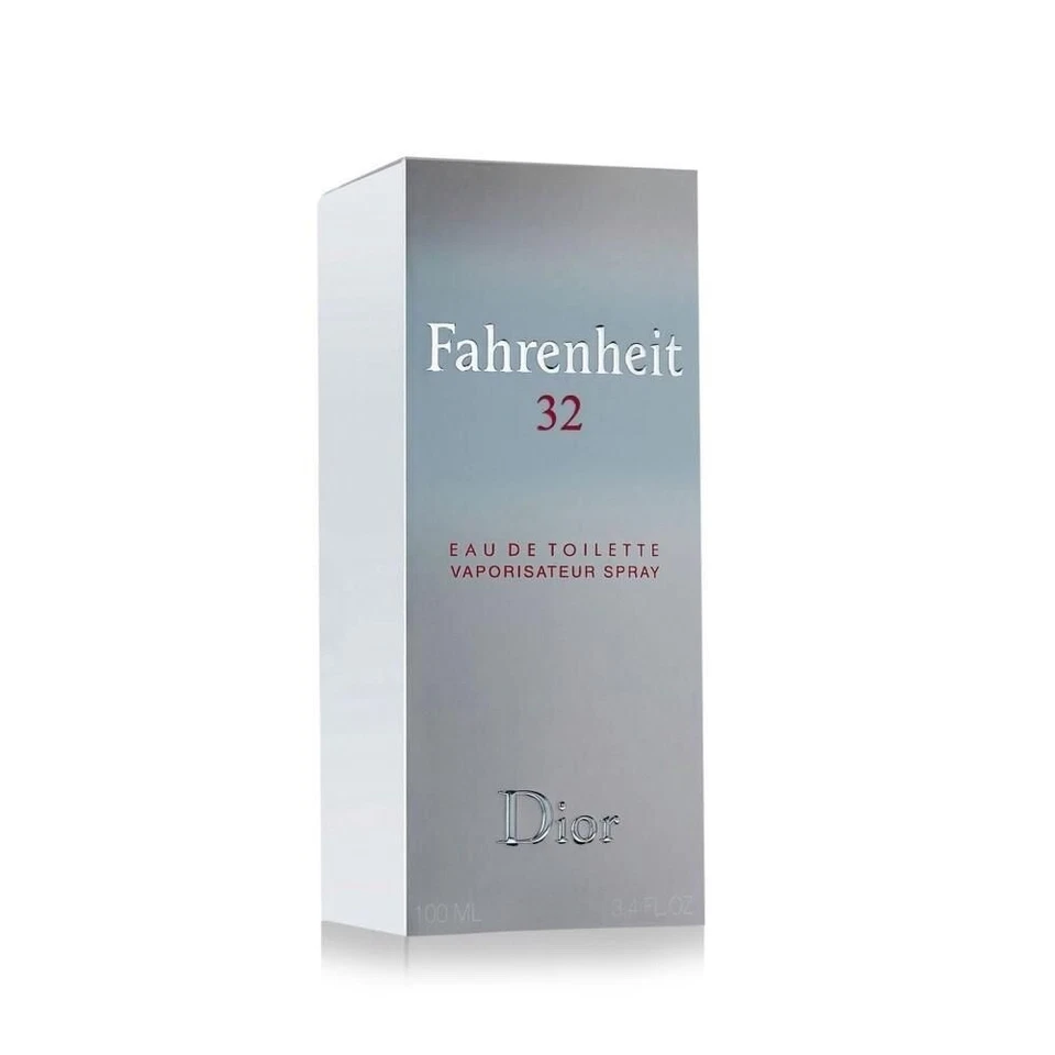 Dior Fahrenheit 32 Eau De Toilette 100ml nuovo e confezione originale