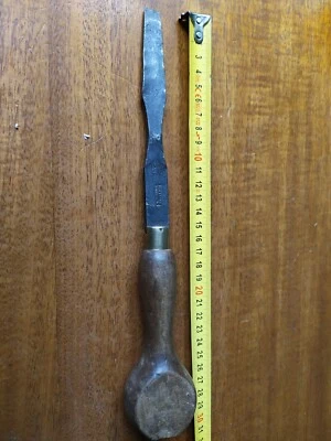 ancien tournevis Allemand manche bois de1917 - Photo 1/3