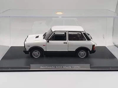 Autobianchi A112 Abarth Leo Model 1/24 Bianco - Immagine 1 di 4