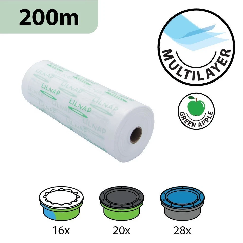 200m RICARICA MANGIAPANNOLINI COMPATIBILE SANGENIC TOMMEE TIPPEE & TEC ST - Immagine 1 di 1