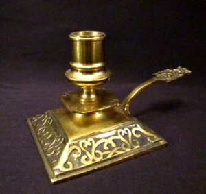 Ancien Bougeoir en Bronze - Picture 1 of 3