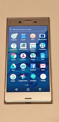 Sony Xperia XZ F8331-32 Ir - Ordenador Blanco Cualquier Operador - Dark En Nuevo - Imagen 1 de 4