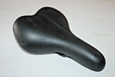 Sillín de bicicleta híbrido 260/180 mm negro 405 g MTB Cruiser eBike MTB envío rápido a EE. UU. Foto 1 de 4