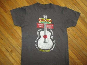 ROT GOLD TOMATEN KONZERT T-SHIRT Familie Bauernhöfe Tour 2015 Akustikgitarre Logo SM - Bild 1 von 4