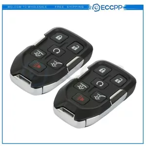 2 For Chevrolet Suburban Tahoe 2015-2020 Remote Keyless Entry System 6 Buttons - Picture 1 of 10