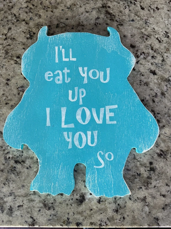 Decoração de parede para quarto de bebê (monstro) - Imagem 1 de 4