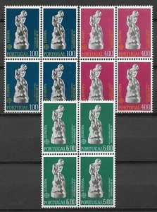Portugal 1974 Yvert 1211/13 Block of 4 Europe CEPT MNH VF - Picture 1 of 1