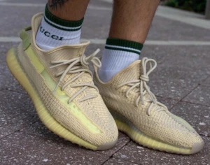 adidas YEEZY Boost 350 V2 “Flax” - Men’s Size 10.5 - Picture 1 of 24