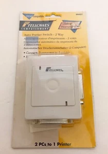 Vintage Fellowes Computerware IBM Compatible 99421 Auto Printer 2-Way Switch NIP - Picture 1 of 2