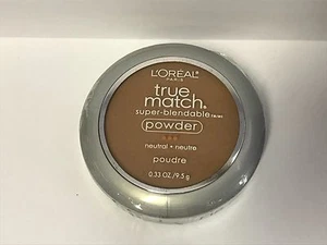 L'OREAL PARIS True Match Super Blendable Powder Neutral ~ N8 - Cappucinno - Picture 1 of 3