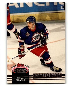 1992 Stadium Club Members Only #NNO Teemu Selanne Near mint or better N ID:63597