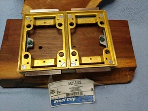 642P-TACB 2-Gang Brass Carpet Plate Activation Kit Steel City - Picture 1 of 4