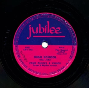 FOUR CHICKS & CHUCK on 1953 Jubilee 6031 - High School / Chloe - Imagen 1 de 1