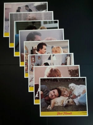 Best Friends ORIGINAL USA Front Of House FOH Lobby Cards Set of 8 Goldie Hawn - Image 1 of 4