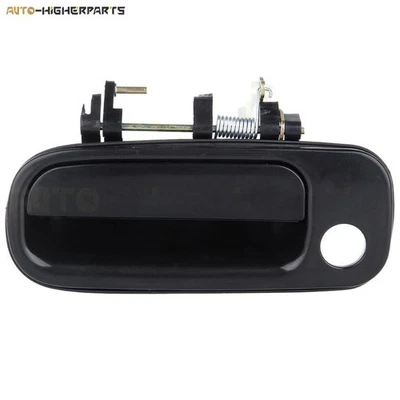 for 1992-1996 Toyota Camry Black Exterior Door Handle Front Left Driver Side - Image 1 of 4