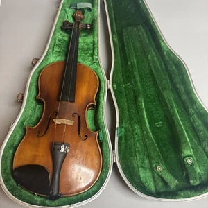 Vtg 1968 ER Pfretzschner Stradivarius Copy Scherl & Roth Violin Caspari + Case - Picture 1 of 16