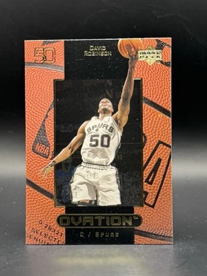 David Robinson 1999-00 Upper Deck Ovation Card #49 Spurs NBA HOF - Image 1 of 2