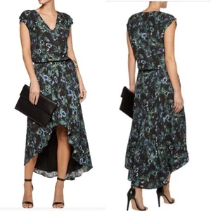 Haute Hippie Tangled Up In You Hi Lo Blouson Dress Medium - Picture 1 of 4