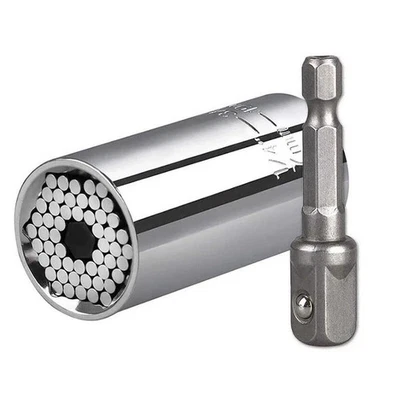 Universal SOCKET Wrench Tool 1/4-3/4  7mm-19mm Magic Grip Alligator Adapter Set - Image 1 of 4