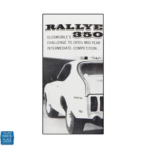 1970 Oldsmobile Cutlass Rallye 350 Option Booklet - New - Picture 1 of 1