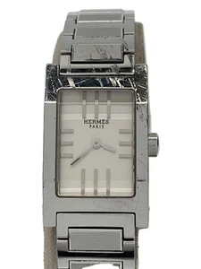 HERMES Women's Watch Quartz Analog SLV TA1.210 Used - Picture 1 of 6