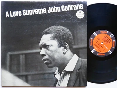 JOHN COLTRANE A Love Supreme LP IMPULSE A-77 US 1965 RVG MONO McCoy Tyner CLEAN - Image 1 of 4