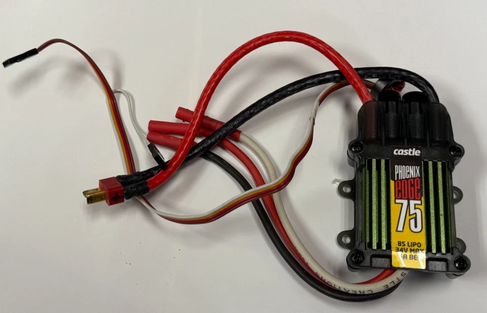 Castle Creations Creation Edge 75 AMP Brushless ESC Speed Control 5 Amp BEC - Image 1 of 2