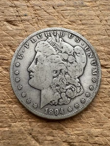 1894 S Morgan Dollar VF VERY FINE Nice original coin! - Picture 1 of 2