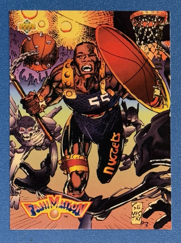 1993-94 Upper Deck Fanimation The Warrior Dikembe Mutombo #509 Nuggets NM-MINT - Image 1 of 1