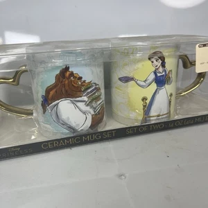 Die Schöne und das Biest Keramiktasse 2er Set 14 Oz  - Bild 1 von 5