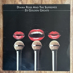 DIANA ROSS AND THE SUPREMES - 20 GOLDEN GREATS VG+/EX+ VINYL LP / MOTOWN INNER - Picture 1 of 13